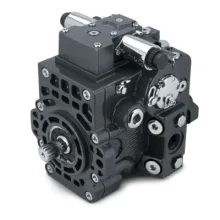 Bomba de pistón de circuito cerrado