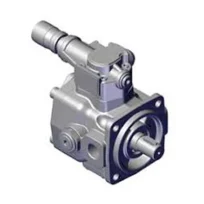 Bomba de paletas de caudal variable