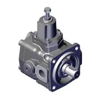 Bomba de paletas de caudal variable